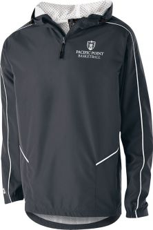 Holloway Unisex Wizard Pullover, Carbon/White